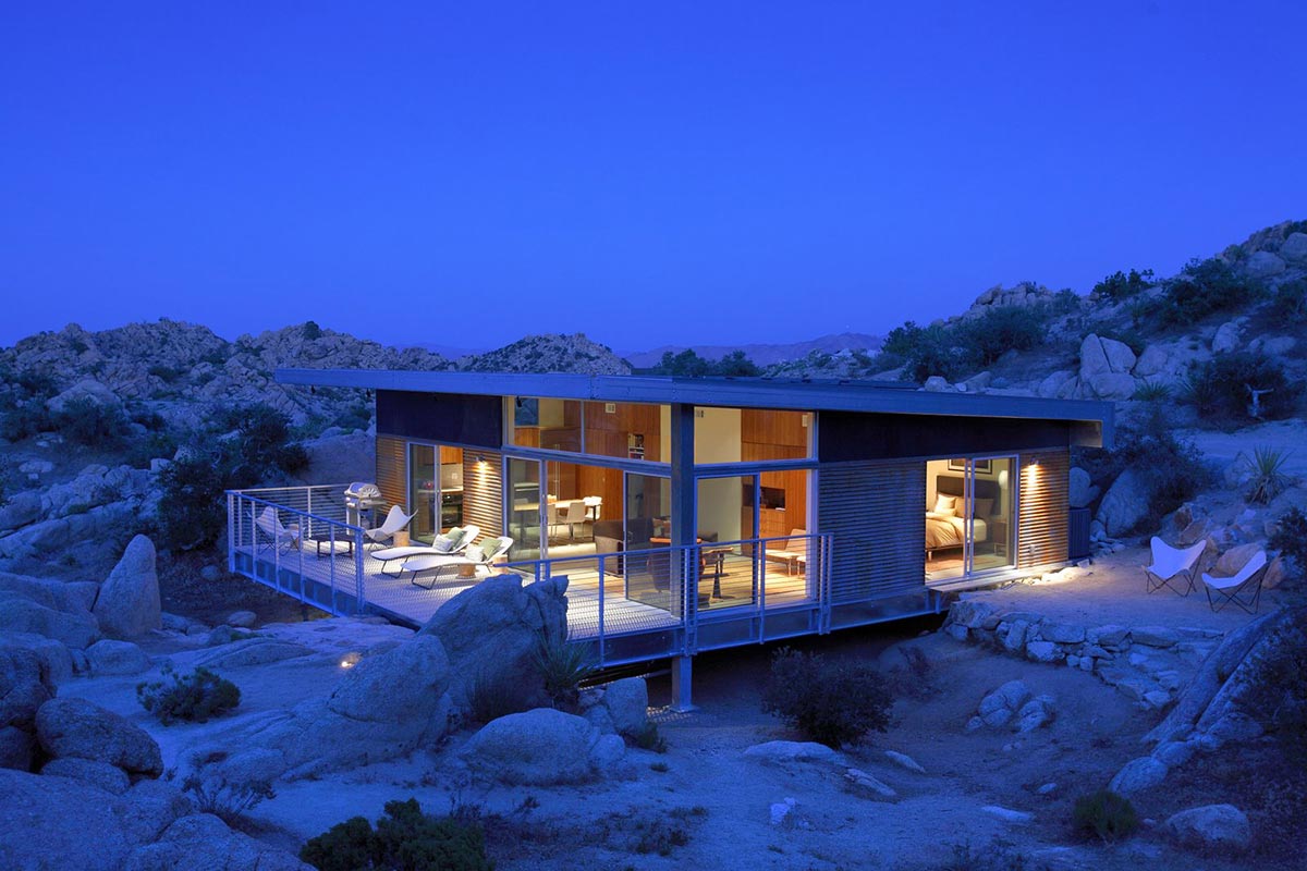 Rock Reach House, Mojave Desert : Fresh Palace