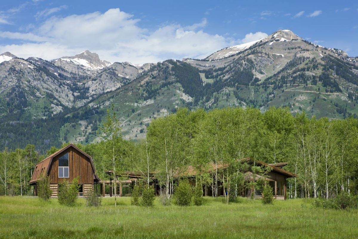The EHA Family Trust Residence was completed in 2011 by the Wyoming ...