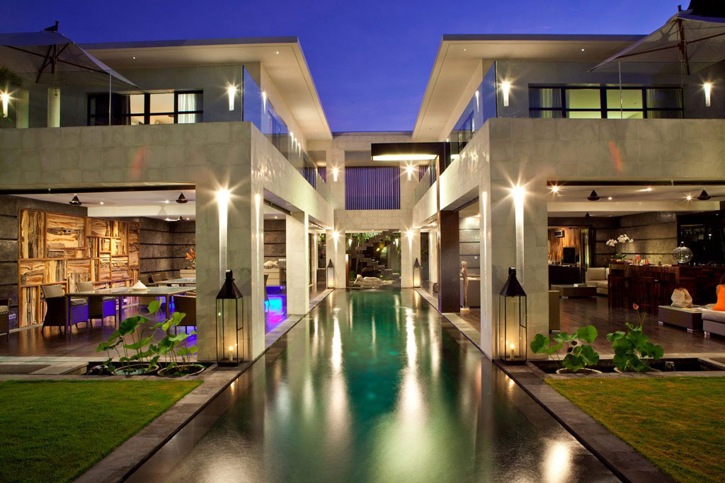 Pool, Lighting, Casa Hannah in Bali, Indonesia by Bo Design
