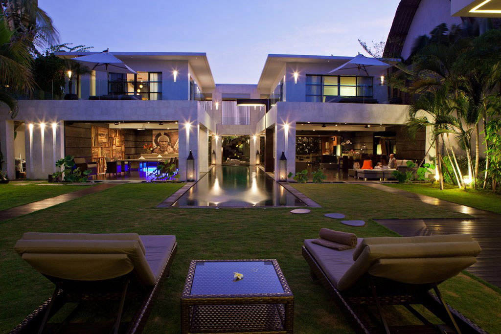 Swimming Pool, Lighting, Casa Hannah in Bali, Indonesia by Bo Design