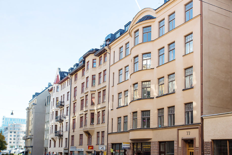 Building loft apartment in kungsholmen stockholm