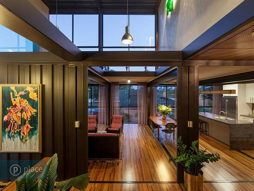 Shipping Container Home in Brisbane, Queensland