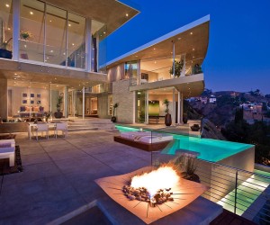 Blue Jay Way Residence, Breathtaking Views Over Los Angeles