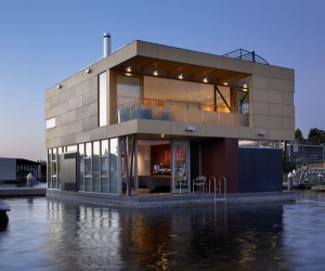 Lake Union Floating Home, Seattle by Vandeventer + Carlander Architects