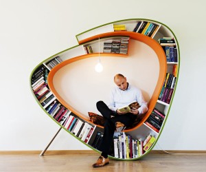Bookworm Bookcase by Atelier 010