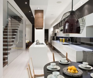 Model Townhome Showcases Modern Interior Design in Toronto, Canada