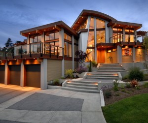 Imposing Modern Home in Victoria, British Columbia