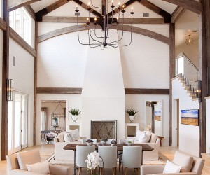 Inviting Interior Design: House by Possum Kingdom Lake, Texas