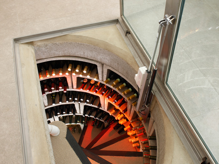 Spiral Cellars with LED Lighting