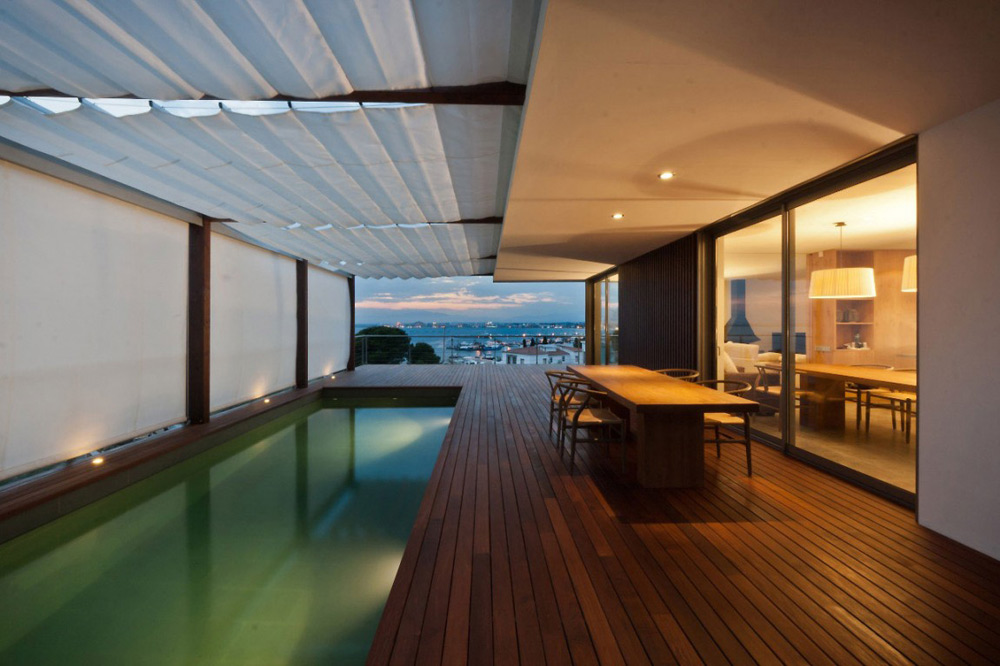 Terrace & Pool, House V in the Costa Brava by Magma Arquitectura