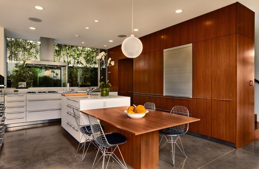 Kitchen, Carrillo Residence, Los Angeles by Ehrlich Architects