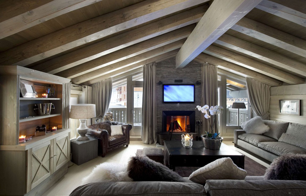 Living Space, Chalet White Pearl by Philippe Capezzone