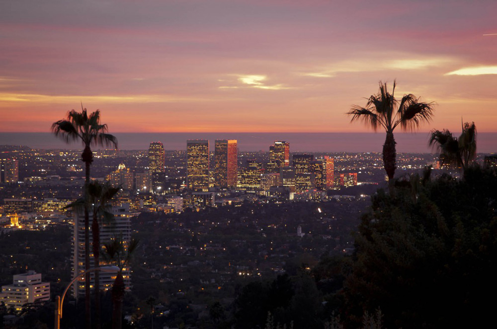 Evening View, Doheny Residence, Hollywood Hills by Luca Colombo Design