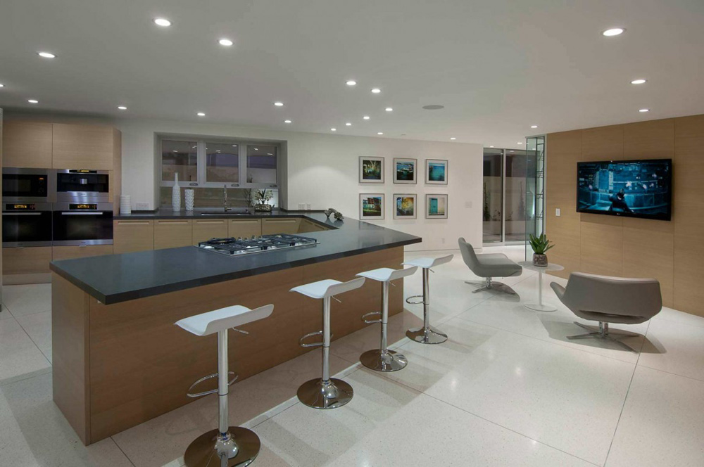 Kitchen, Doheny Residence, Hollywood Hills by Luca Colombo Design
