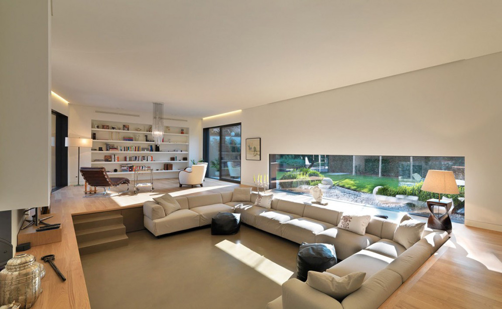 Living Space, House in Sassuolo by Enrico Iascone Architetti
