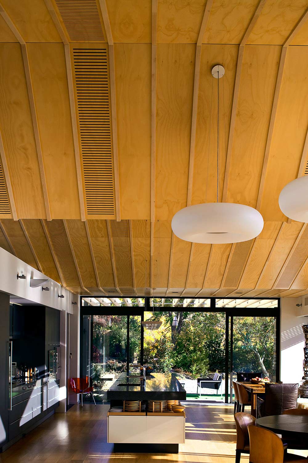 Kitchen, Mountain Range House by Irving Smith Jack Architects
