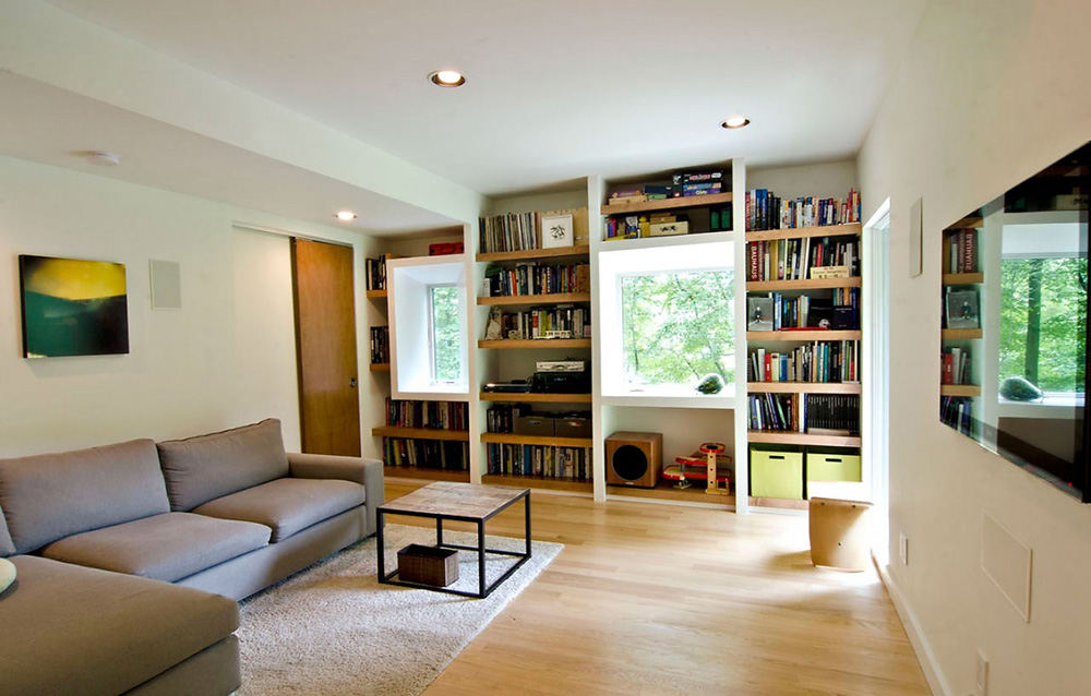 Living Room, DPR Residence, New York by Method Design Architecture