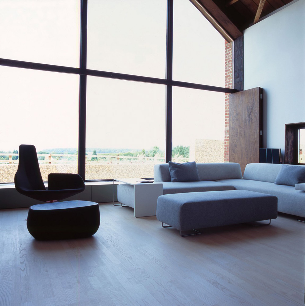 Living Space, The Long Barn by Nicolas Tye Architects