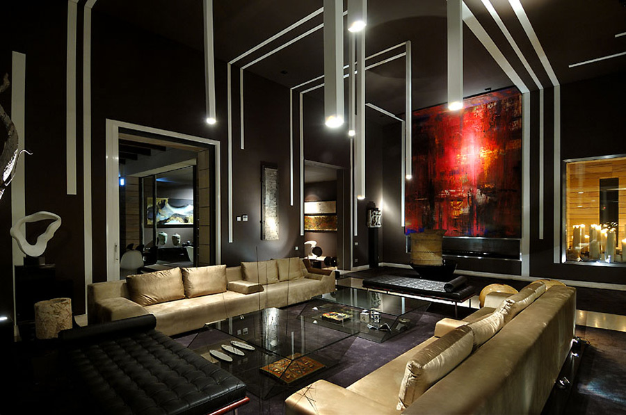 Living Room, Vivienda 4 Luxury Development, Madrid by A-cero Architects