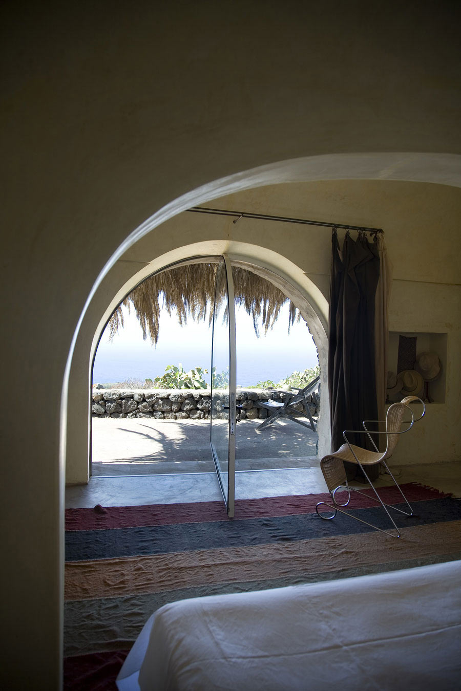 Bedroom, Casa Albanese, Island of Pantelleria, Italy by ASA Studio Albanese