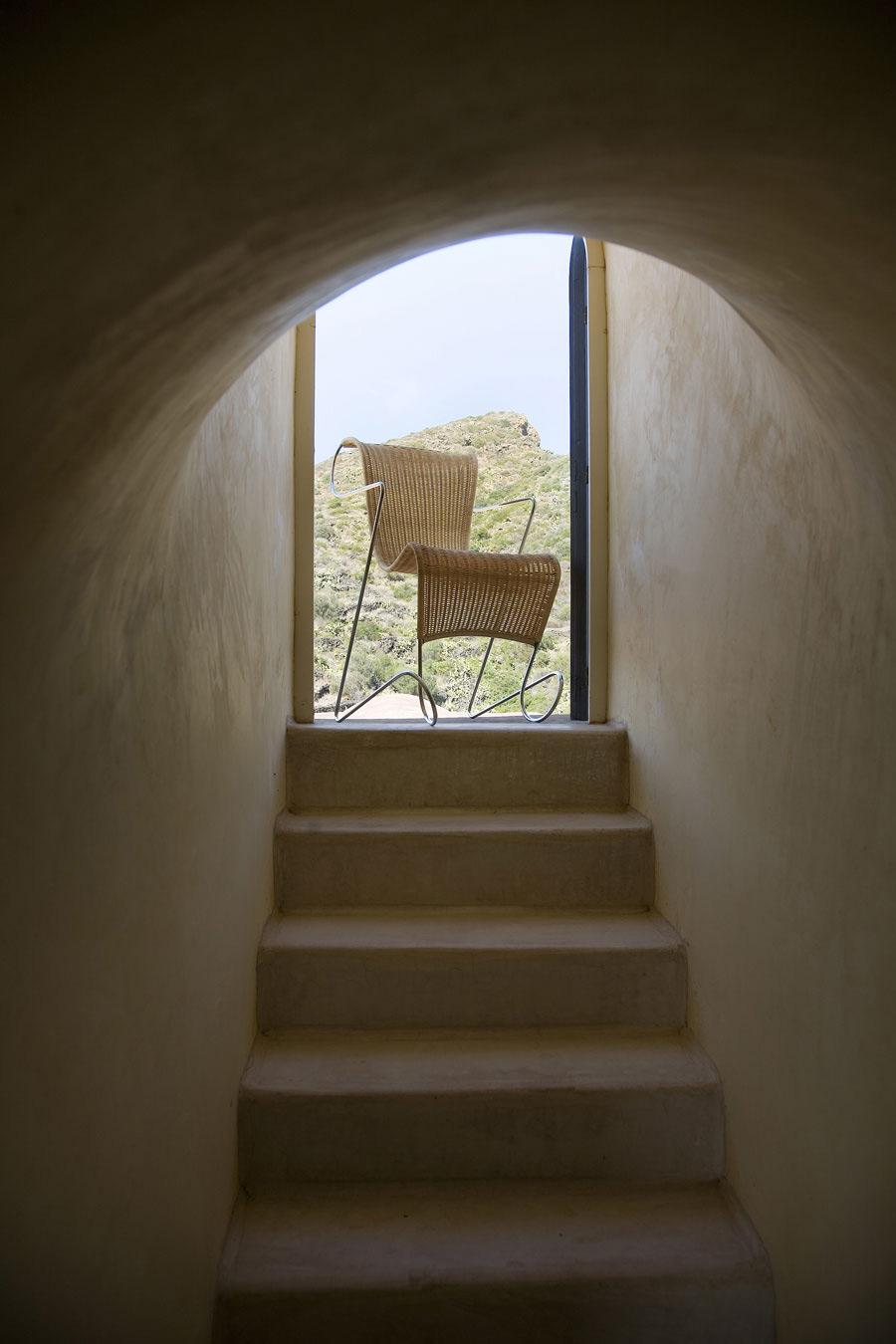 Staircase, Casa Albanese, Island of Pantelleria, Italy by ASA Studio Albanese