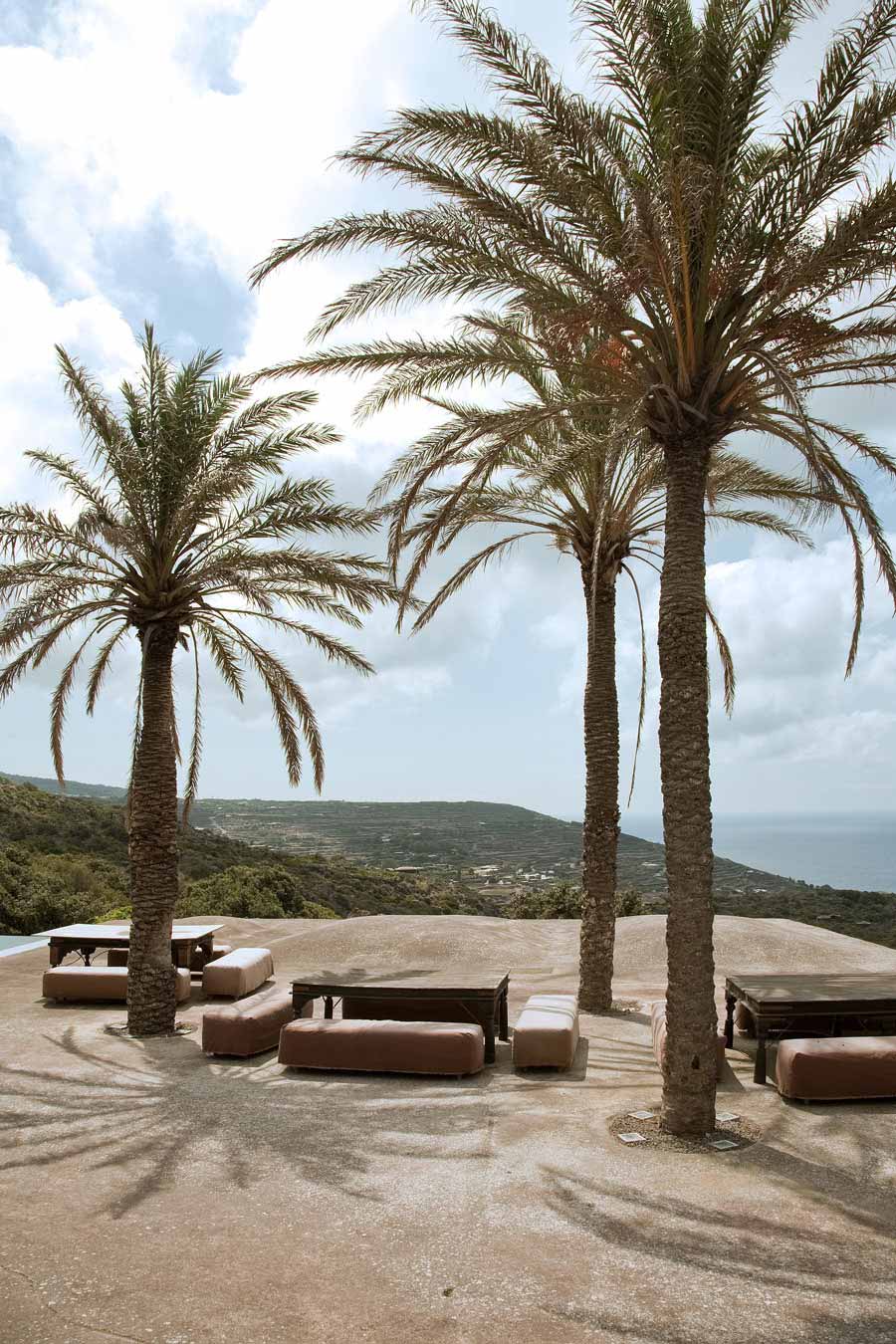 Terrace, Views, Casa Albanese, Island of Pantelleria, Italy by ASA Studio Albanese