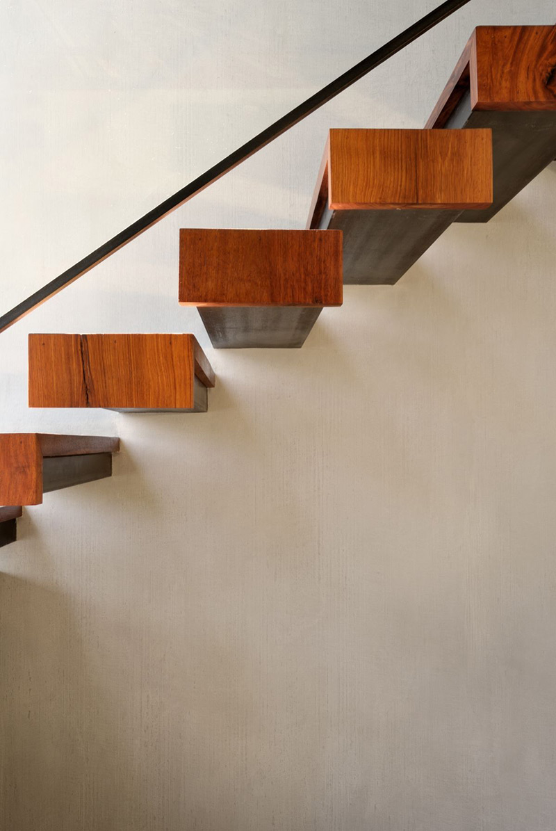 Contemporary Stairs, Hollywood Hills Residence by fer Studio
