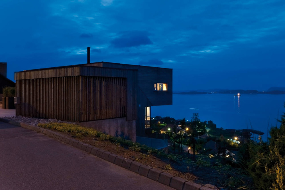 Evening View, Northface House, Norway by Element Arkitekter AS