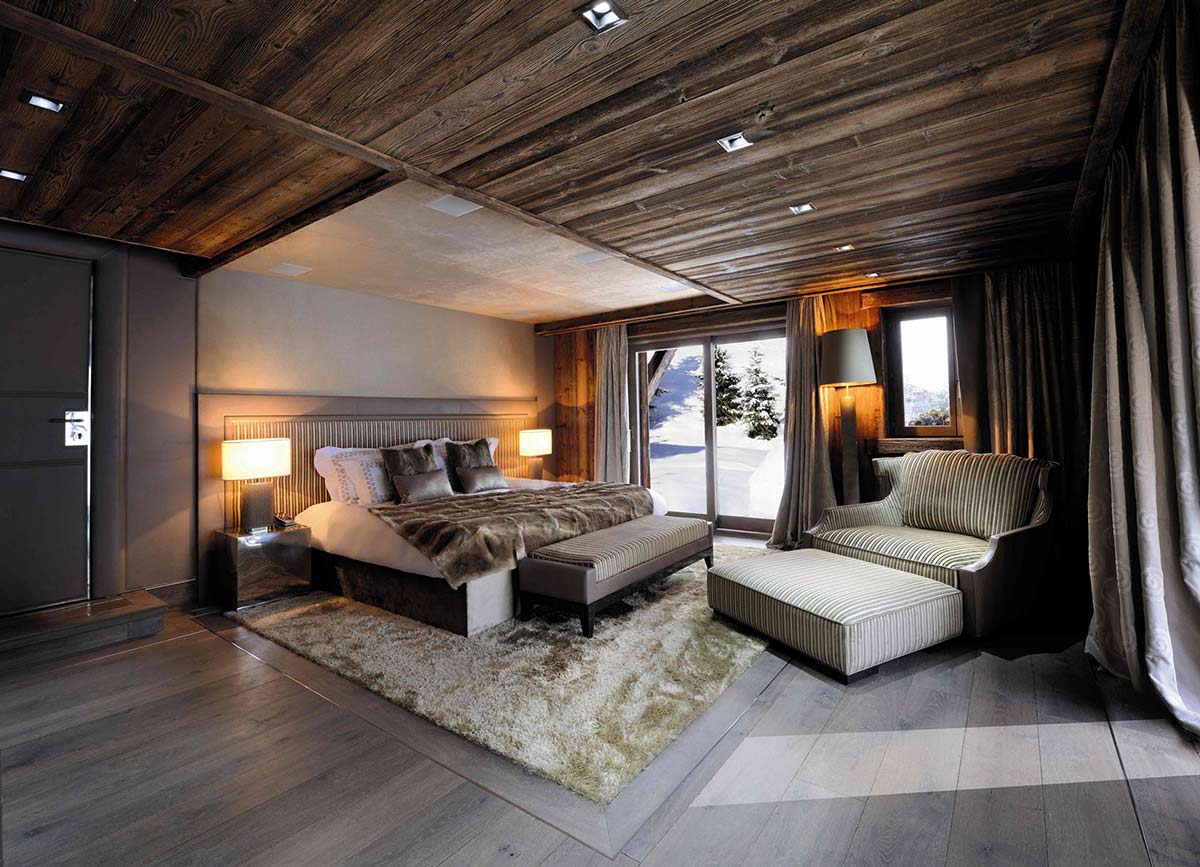 Bedroom, Chalet Brikell, Rhone-Alpes by Pure Concept