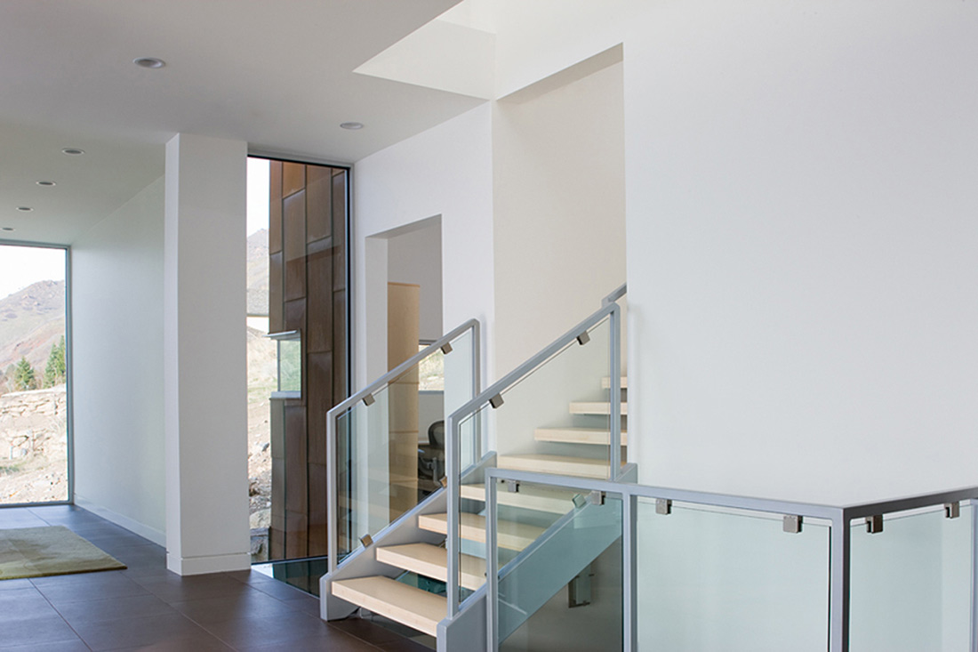 Stairs, H-House, Salt Lake City by Axis Architects
