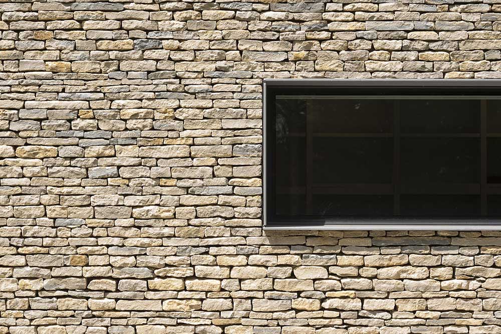 Wall Detail, Hurst House, Buckinghamshire by John Pardey Architects + Strom Architects