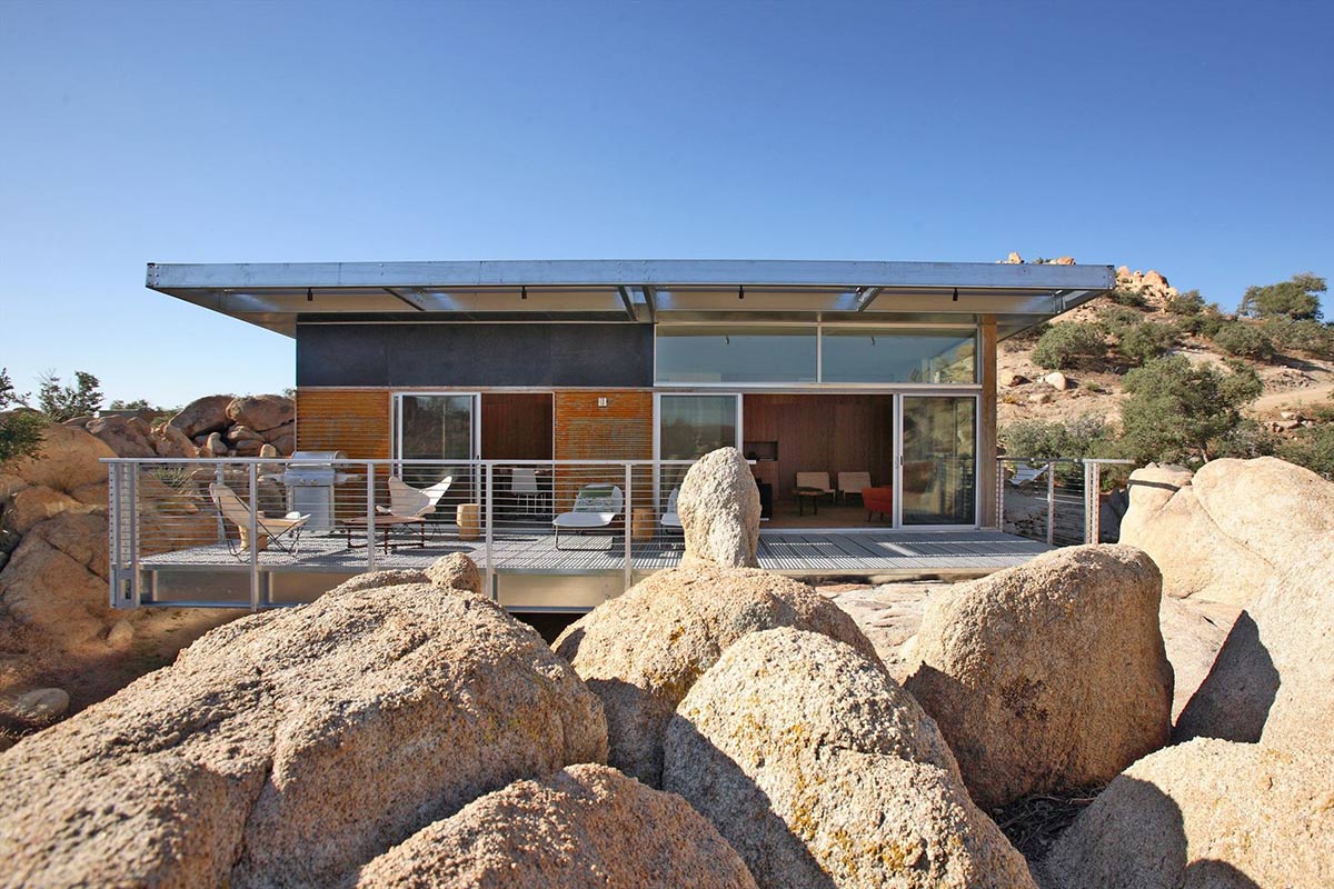 Rock Reach House, Mojave Desert, California, USA
