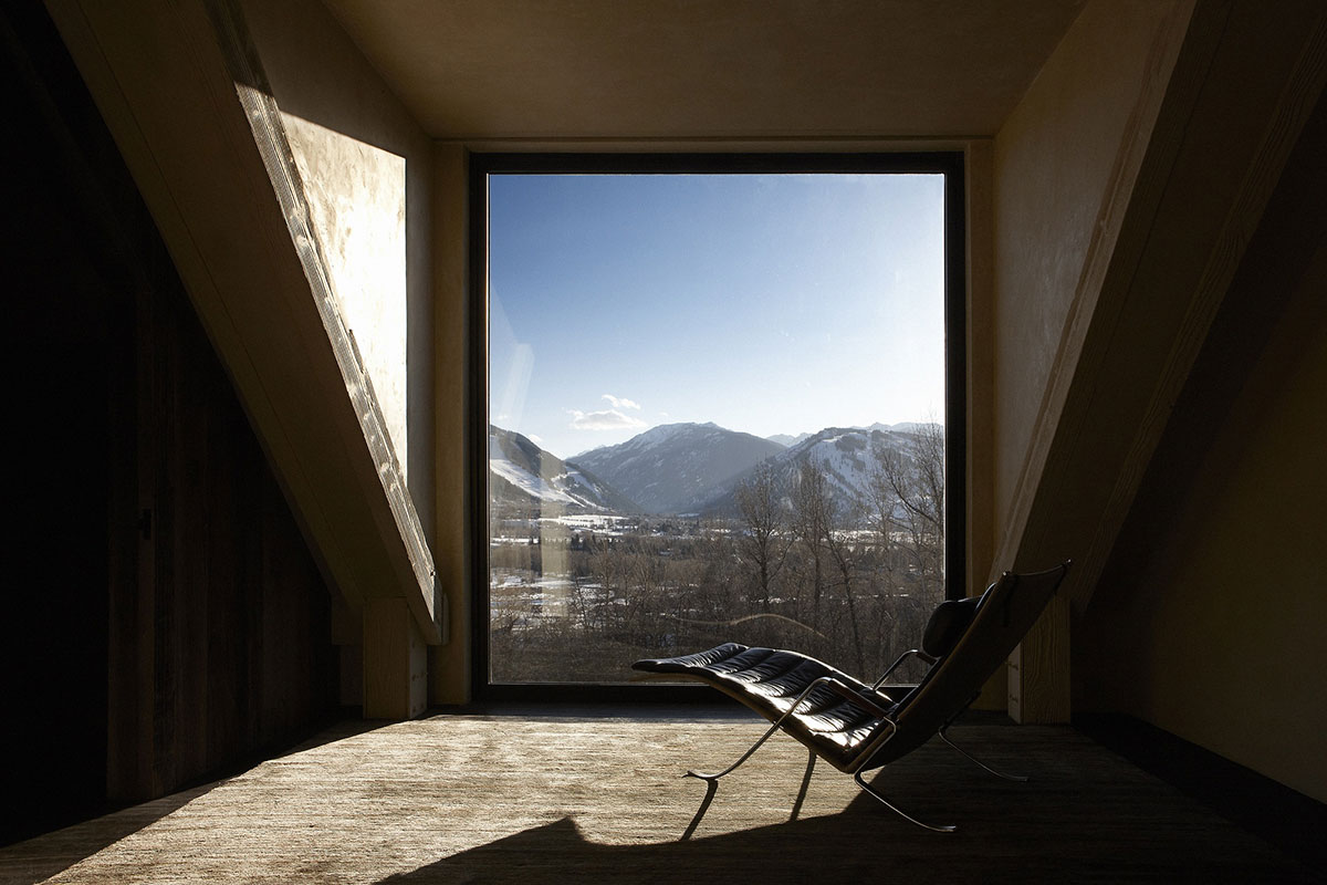 Large Window, Views, La Muna, Aspen, Colorado by Oppenheim Architecture + Design