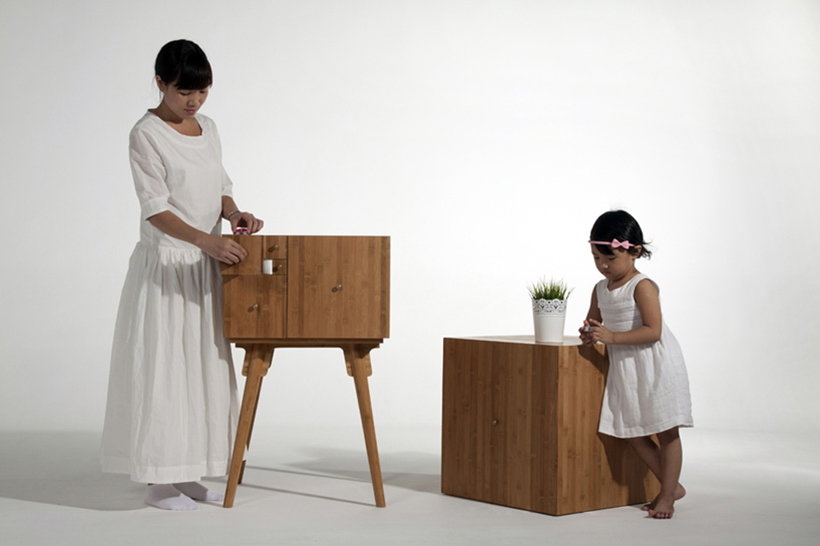 Curious Cabinet Inspired by the Mathematician Fibonacci