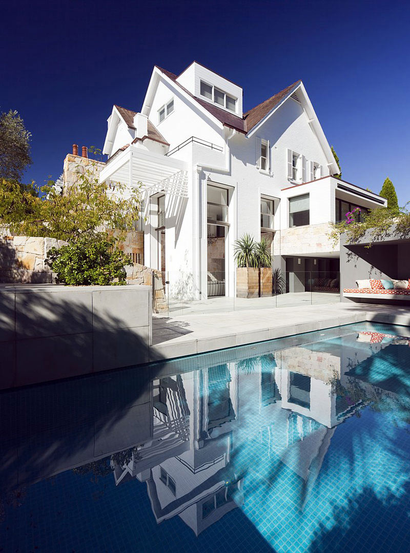 Pool, Glass Fence, Family Home Renovation Bellevue Hill, Sydney