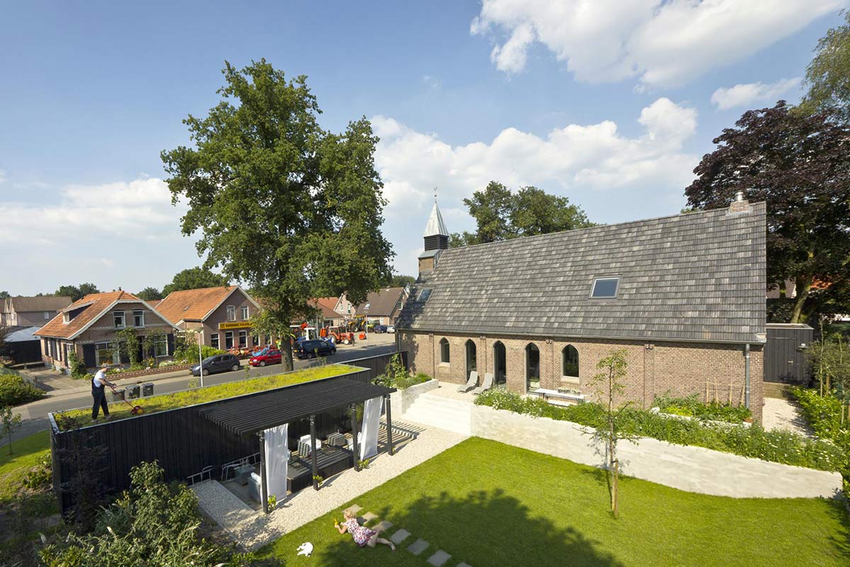 Garden, Pergola, Unique Loft Conversion in The Netherlands