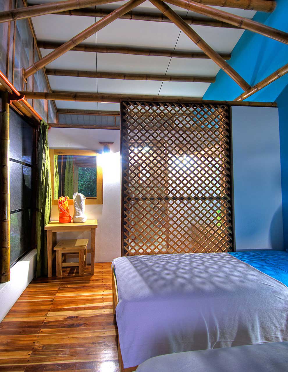 Bedroom, Unique Beachfront Vacation Home in Costa Rica