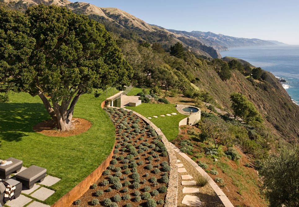 Pacific Ocean Views, Exquisite Contemporary Home in Big Sur, California