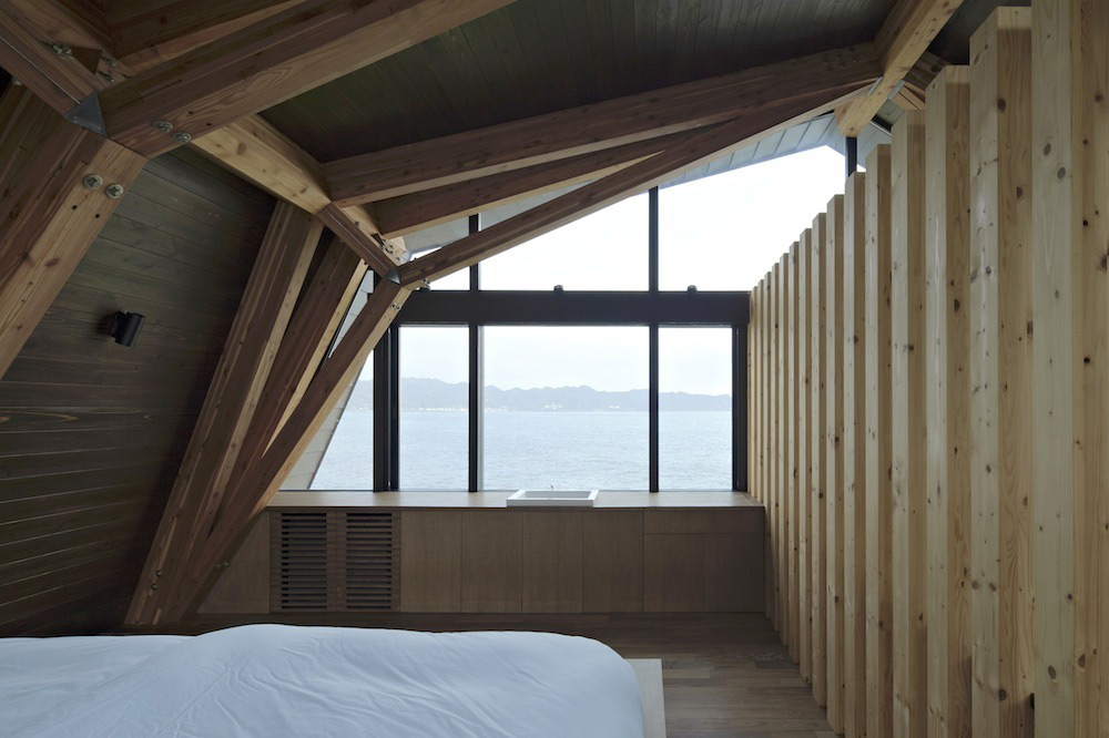 Bedroom, Villa SSK Overlooking Tokyo Bay in Chiba, Japan