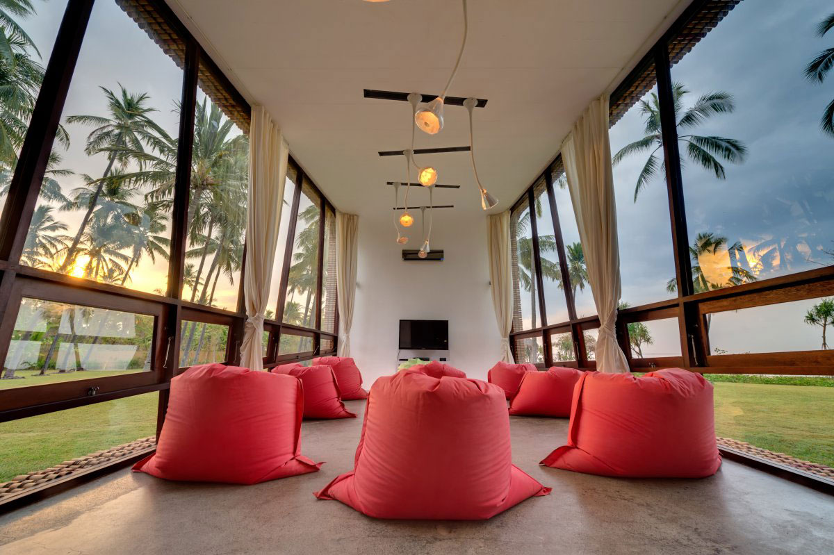Media Room, Villa Sapi, Lombok Island, Indonesia