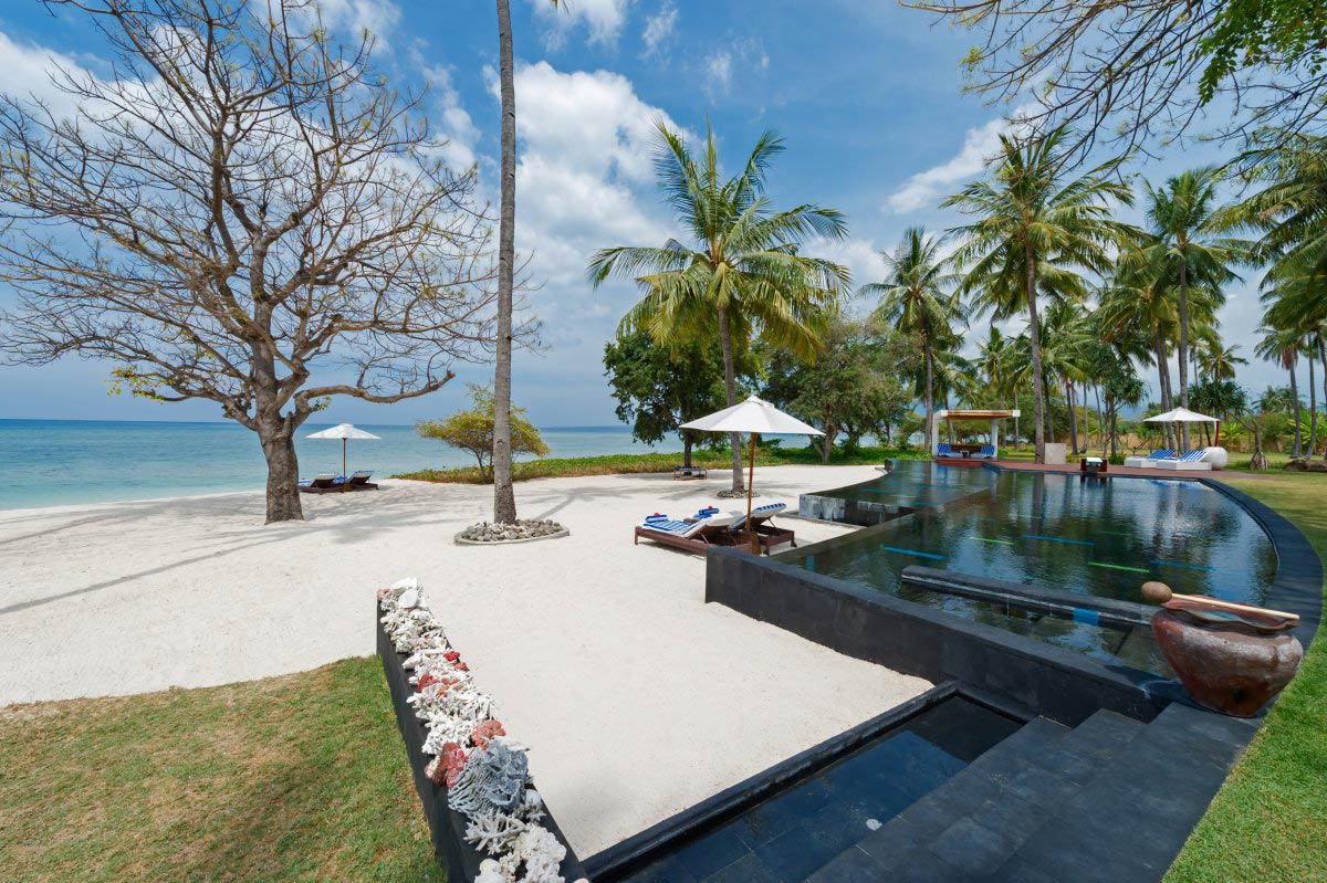 Pool, Beach, Ocean Views, Villa Sapi, Lombok Island, Indonesia