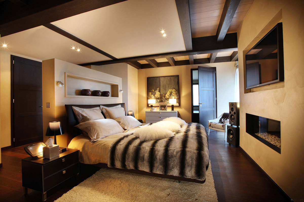 Bedroom, Chalet E in Courchevel 1850, France