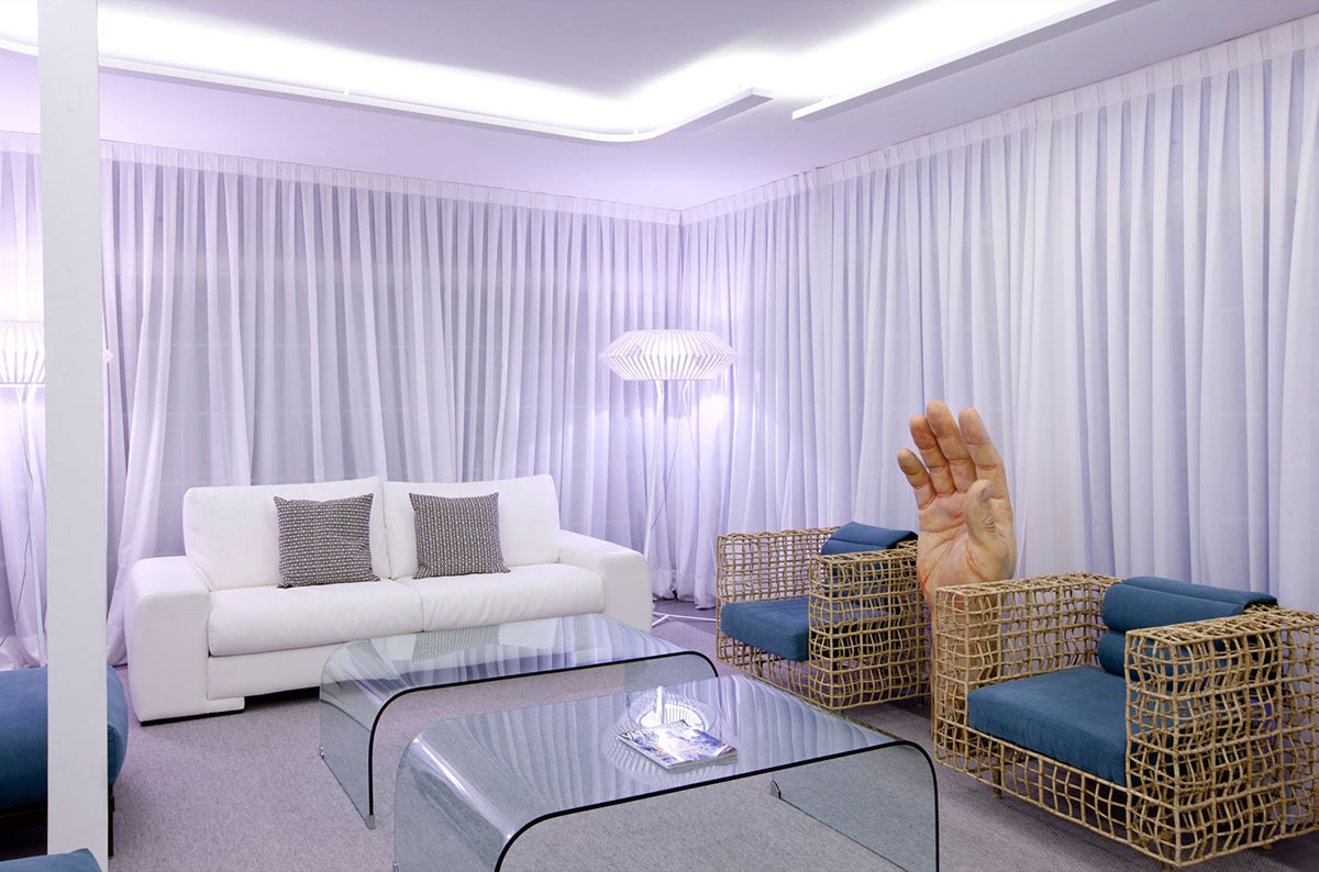 Living Space, Lighting, Art, Modern Apartment in Madrid Designed by IlmioDesign