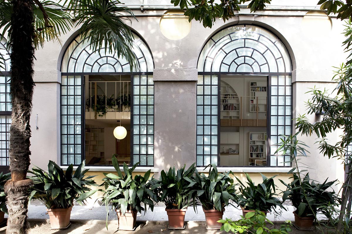 Architecture, Windows, T House in Sant’Ambrogio, Milan by Takane Ezoe + Modourbano