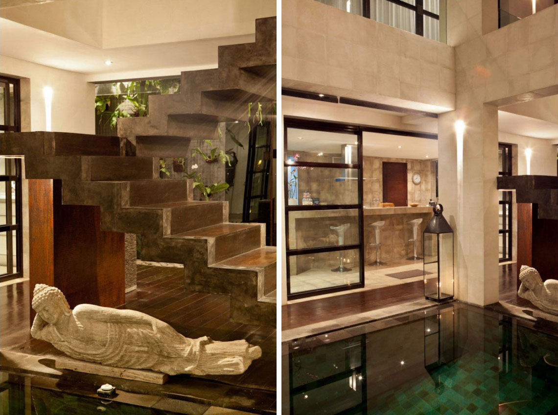Stairs, Casa Hannah in Bali, Indonesia by Bo Design