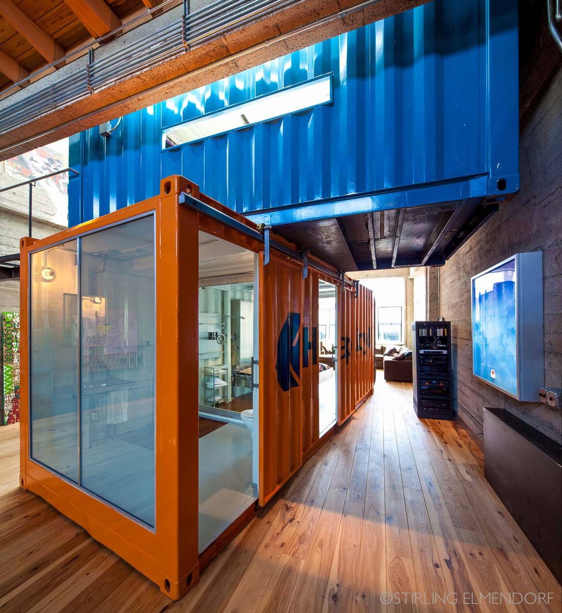 Bathroom, Bedroom, SF Loft in San Francisco, California by Wardell + Sagan Projekt