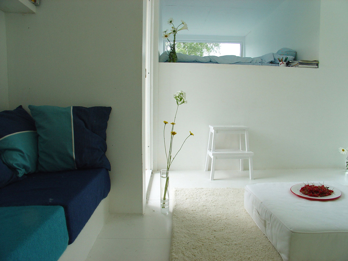 Living Space, Bedroom, Casa Kolonihagen in Stavanger, Norway by Tommie Wilhelmsen