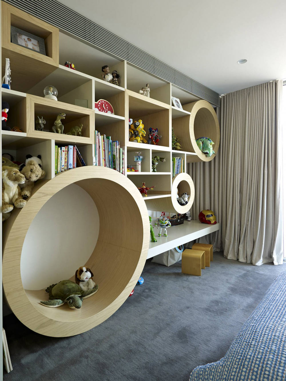 Children’s Bedroom, Vaucluse House in Sydney, Australia by MPR Design Group