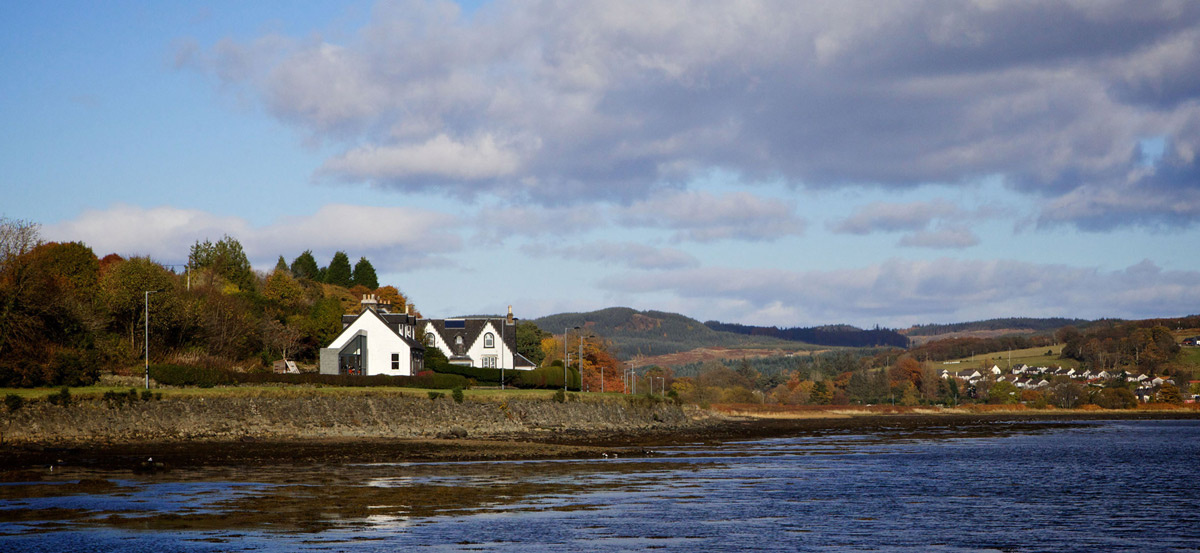 The Sheiling, Overlooking Loch Fyne, Scotland by APD Architecture