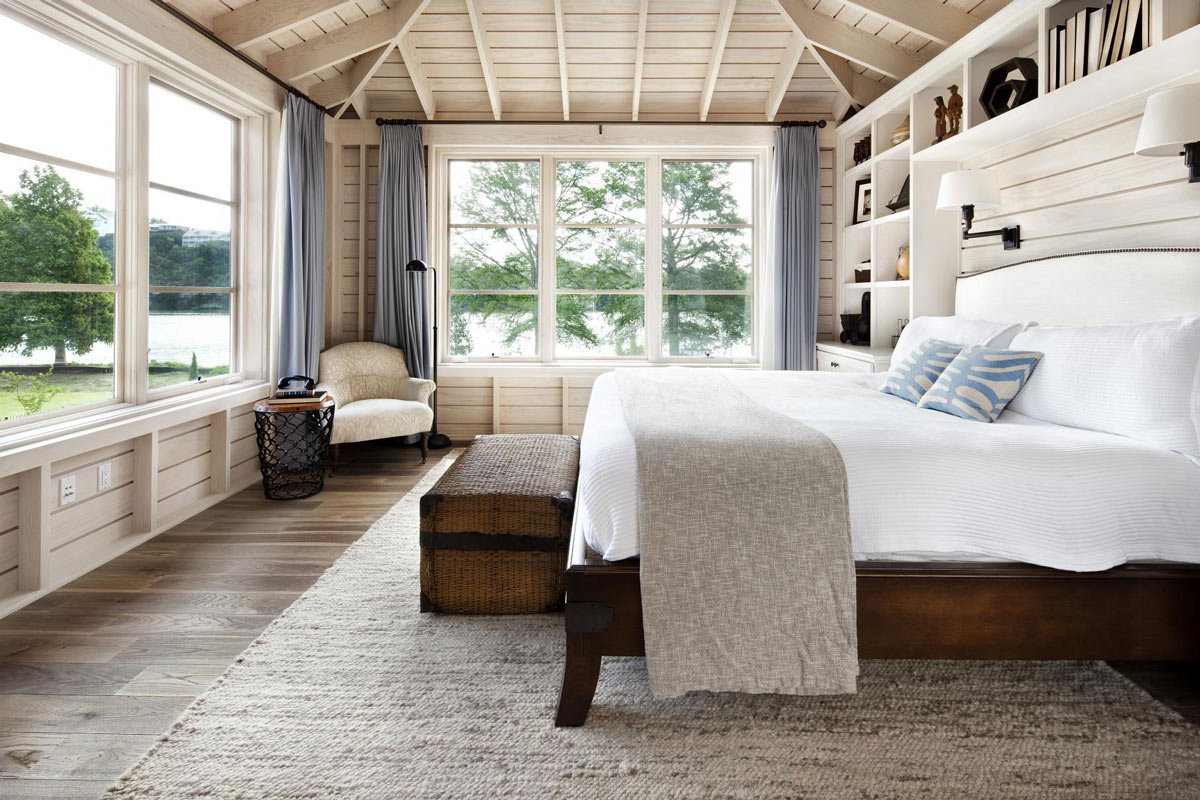 Bedroom, Hill Country Modern in Austin, Texas